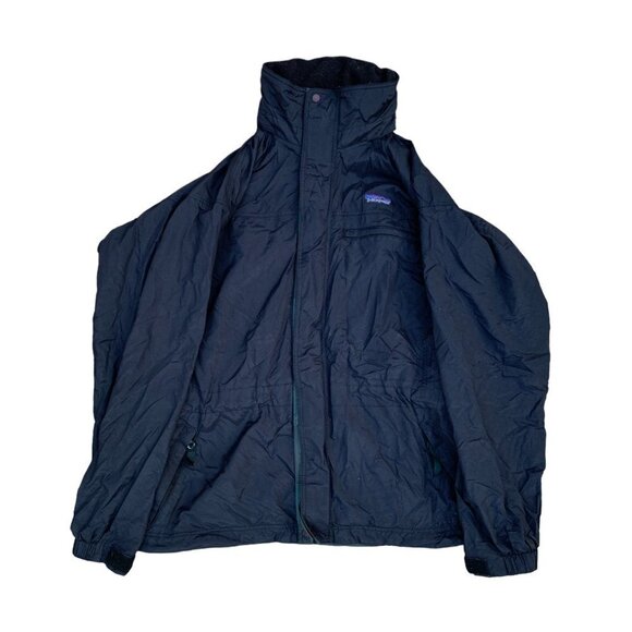 Rare 2008 Patagonia Rain Jacket Small Black - Picture 4 of 10